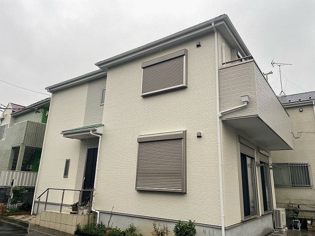 【施工実績1654】外壁塗装・屋根塗装：埼玉県春日部市