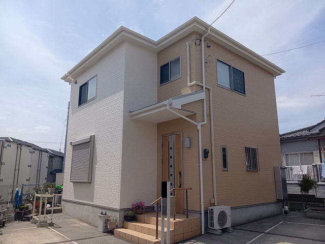 【施工実績1673】外壁塗装・屋根塗装：埼玉県川口市
