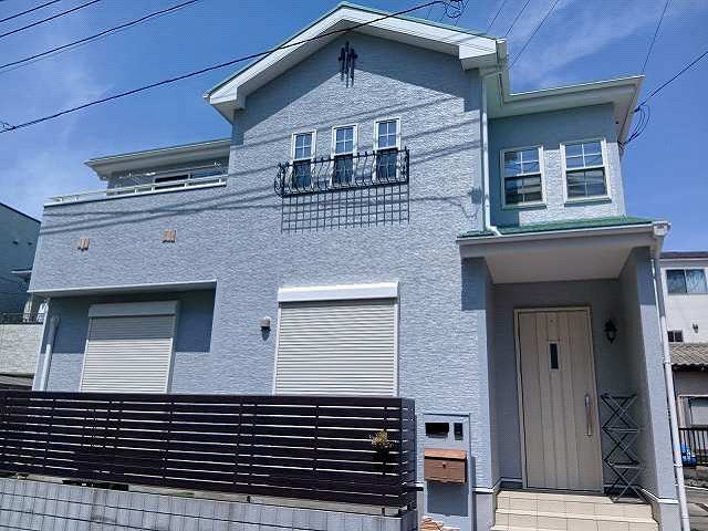 【施工実績1684】外壁塗装・屋根塗装：埼玉県さいたま市中央区
