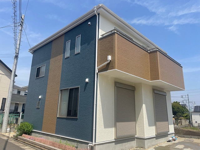 【施工実績1686】外壁塗装・屋根塗装：埼玉県川越市