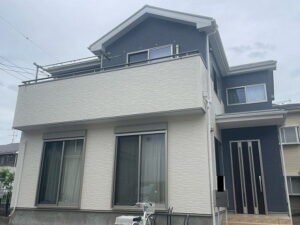 【施工実績1696】外壁塗装・屋根塗装：埼玉県三郷市