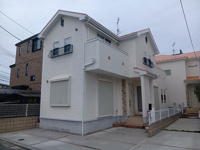 【施工実績1699】外壁塗装・屋根塗装：埼玉県川口市