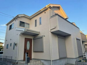 【施工実績1704】外壁塗装・屋根塗装：埼玉県久喜市