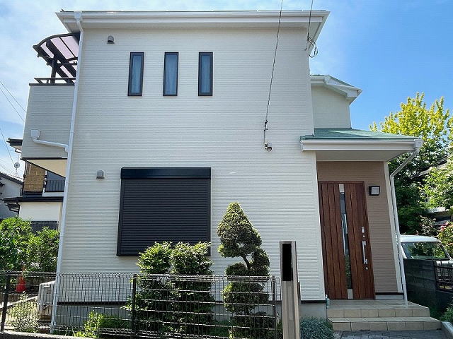 【施工実績1708】外壁塗装・屋根塗装：埼玉県川越市
