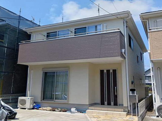 【施工実績1710】外壁塗装・屋根塗装：埼玉県さいたま市中央区