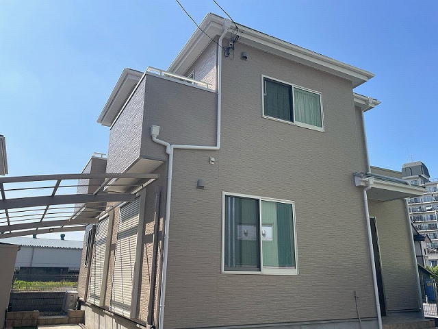 【施工実績1711】外壁塗装・屋根塗装：埼玉県三郷市