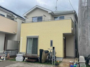 【施工実績1715】外壁塗装・屋根塗装：埼玉県桶川市