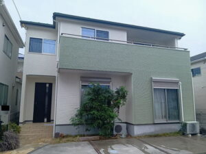 【施工実績1726】外壁塗装・屋根塗装：埼玉県川口市