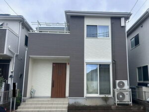 【施工実績1730】外壁塗装・屋根塗装：埼玉県三郷市