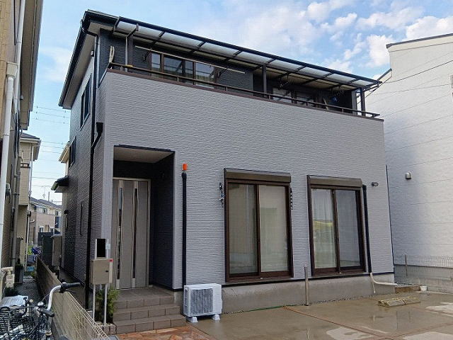 【施工実績1738】外壁塗装・屋根塗装：埼玉県さいたま市見沼区