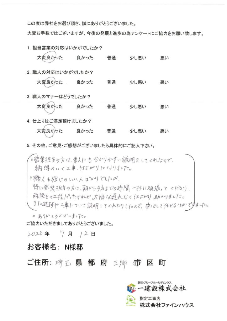 【お客様の声】811