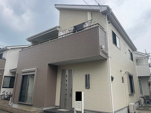 【施工実績1749】外壁塗装・屋根塗装：埼玉県さいたま市西区