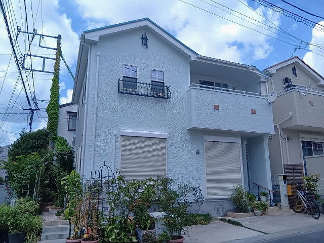 【施工実績1799】外壁塗装・屋根塗装：埼玉県さいたま市桜区